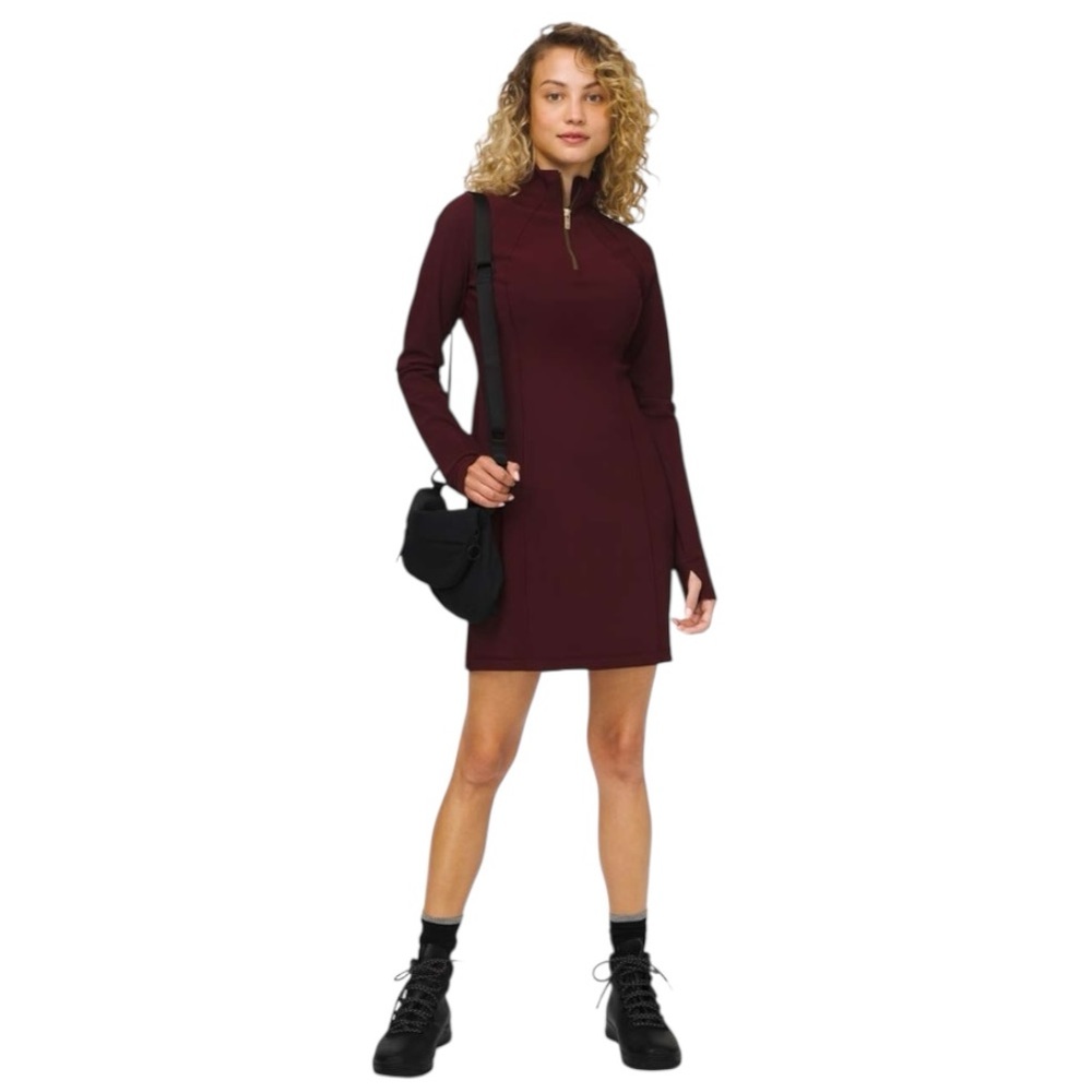 RARE!!! LULULEMON Define Garnet Dress Size Small